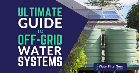 buy off grid water electricity box|off grid water installation.